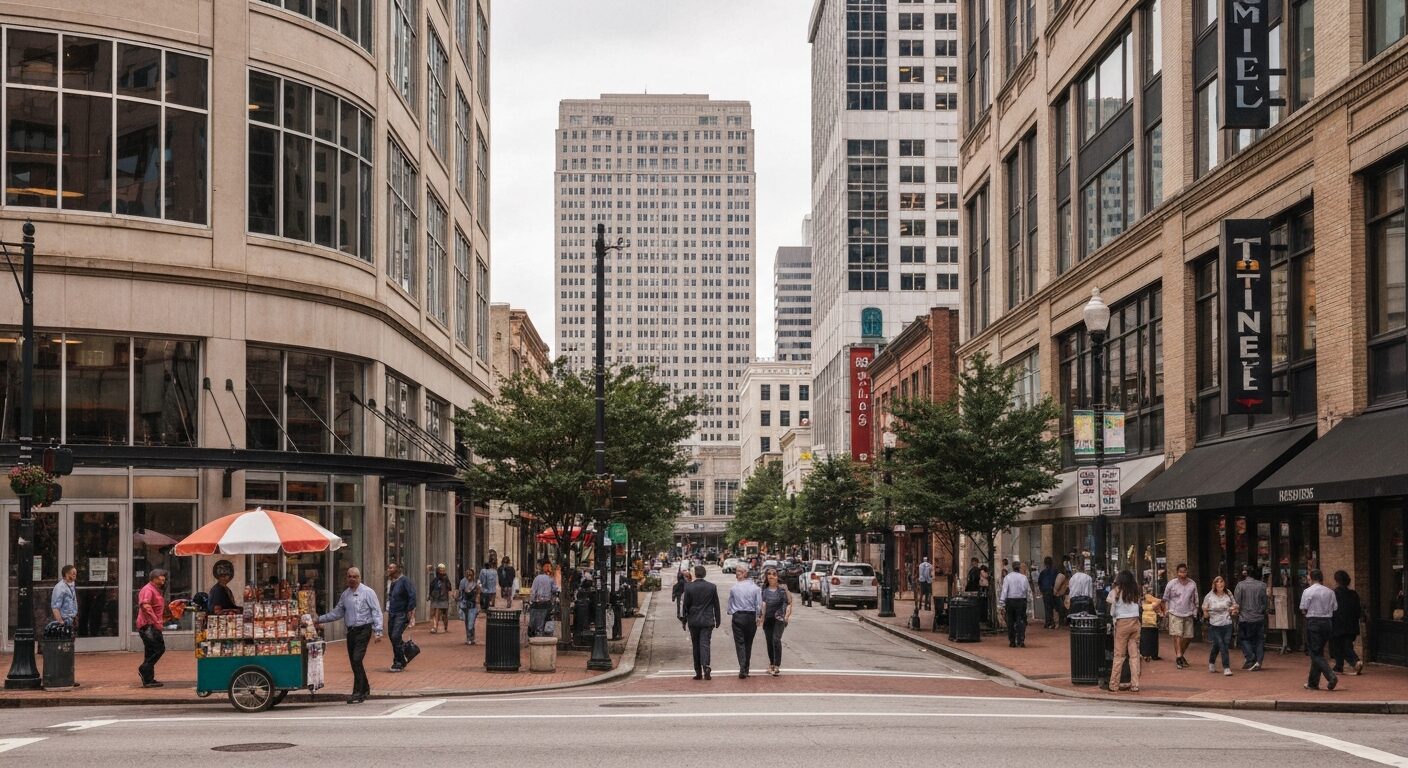 Clean, cleared Atlanta space ready for new use