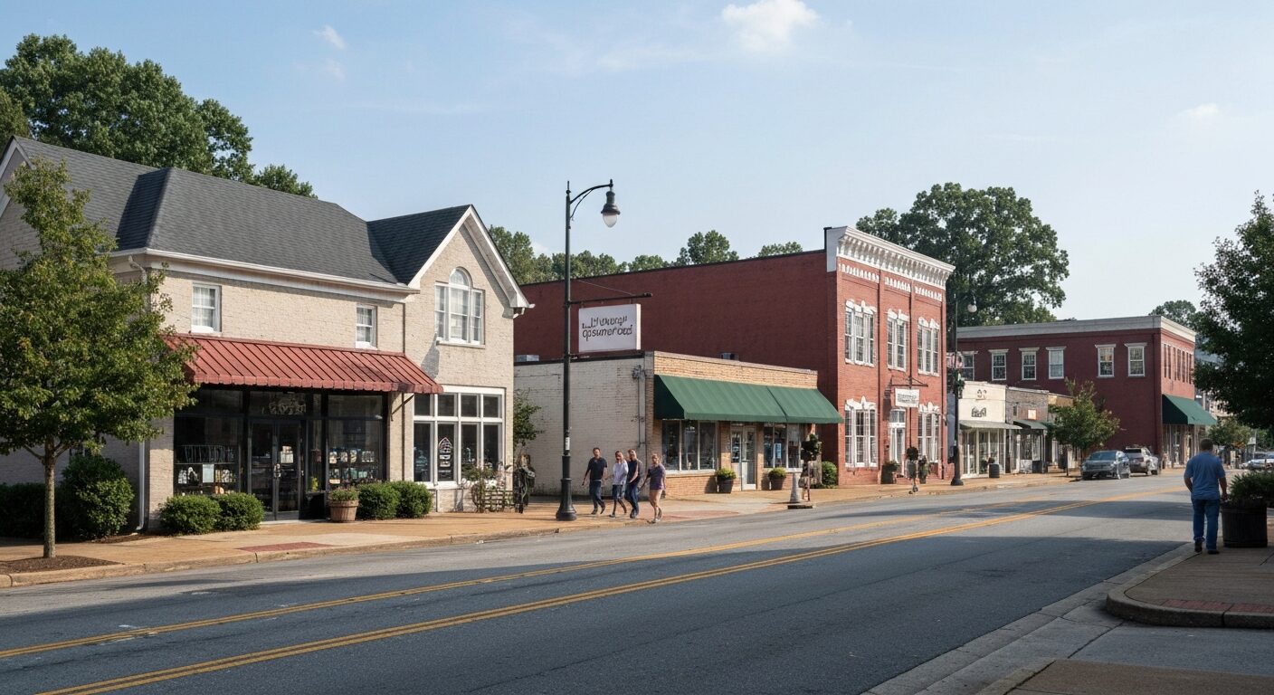Clean, cleared Ellenwood apartment ready for new residents