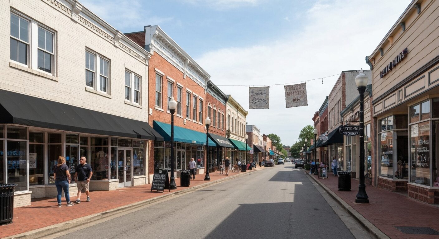 Commercial junk removal crew clearing retail space in Griffin