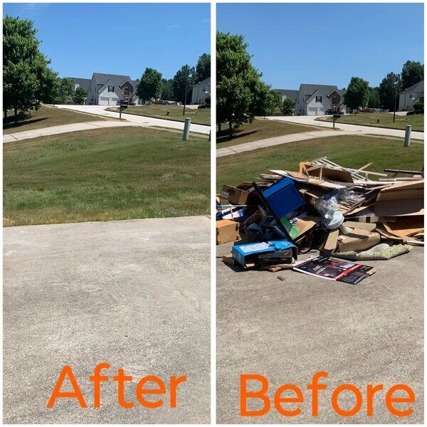 House cleanout project in McDonough, GA