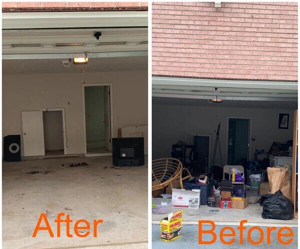 Deck demolition project