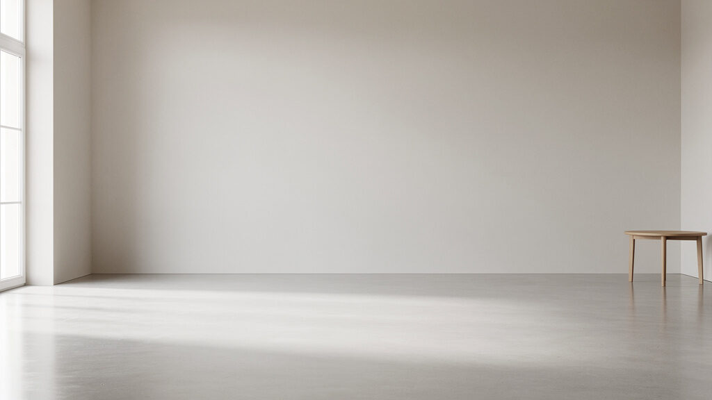 Organized spaces showing results of compassionate hoarding cleanup