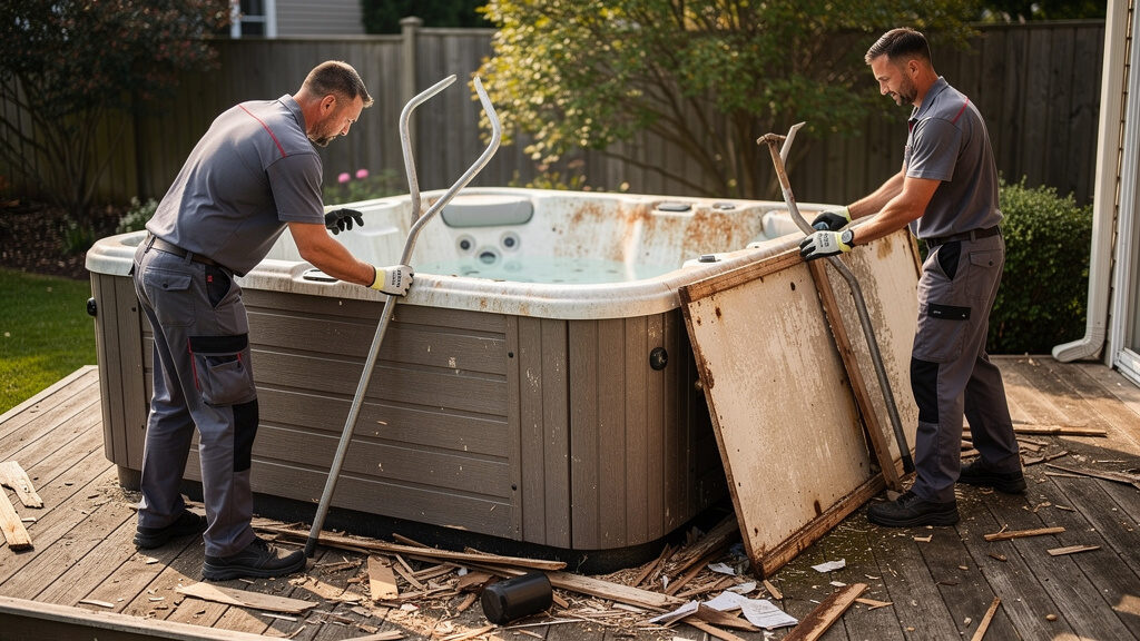 Hot Tub Removal