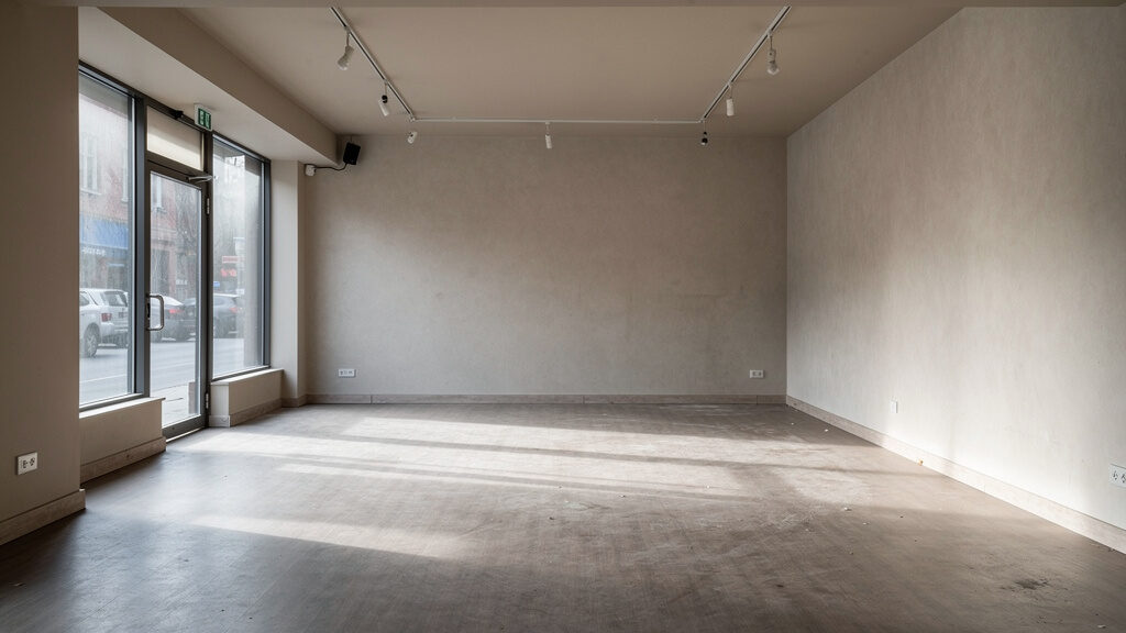 Restaurant furniture and fixtures loaded for removal