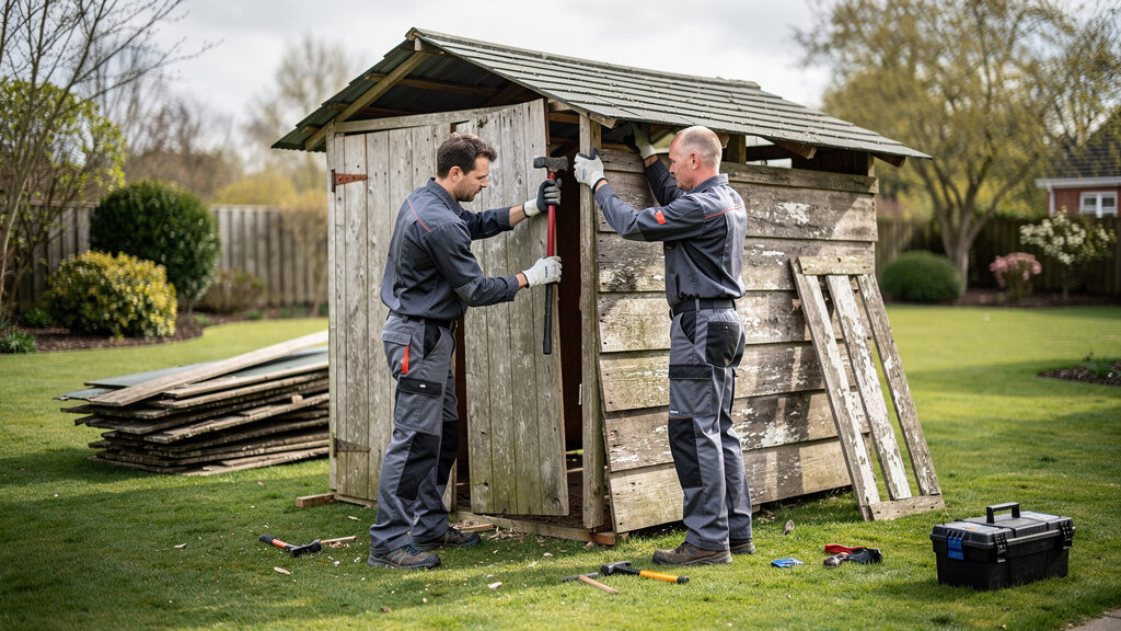 Shed Removal in McDonough, GA